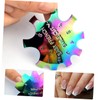 Healvian 12pcs Manicure Templates for DIY Nail Art Includes Designs
