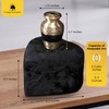 Mini Urns for Human Ashes Keepsake – Gold Brass and