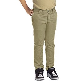Dickies Kids Boys 8-20 Skinny Straight Pant, Khaki, 16