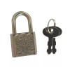 FixtureDisplays Small Metal Padlock Mini Tiny Box Luggage/Suitca