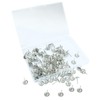 Zorveiio 100 Pack Antique Upholstery Tacks, Decorative Furniture Tacks Nails,