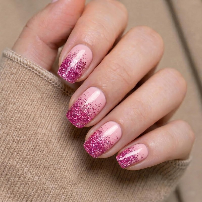 Semi Cured Gel Nail Strips - Gel Polish Material, No
