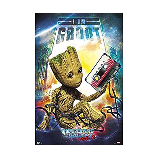 Grupo Erik editores Guardians of The Galaxy Vol 2Â Groot gpe5150Â âÂ Poster