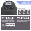 FLOODOOR 30W LED Motion Sensor Light Outdoor Safety Waterproof 12-24V