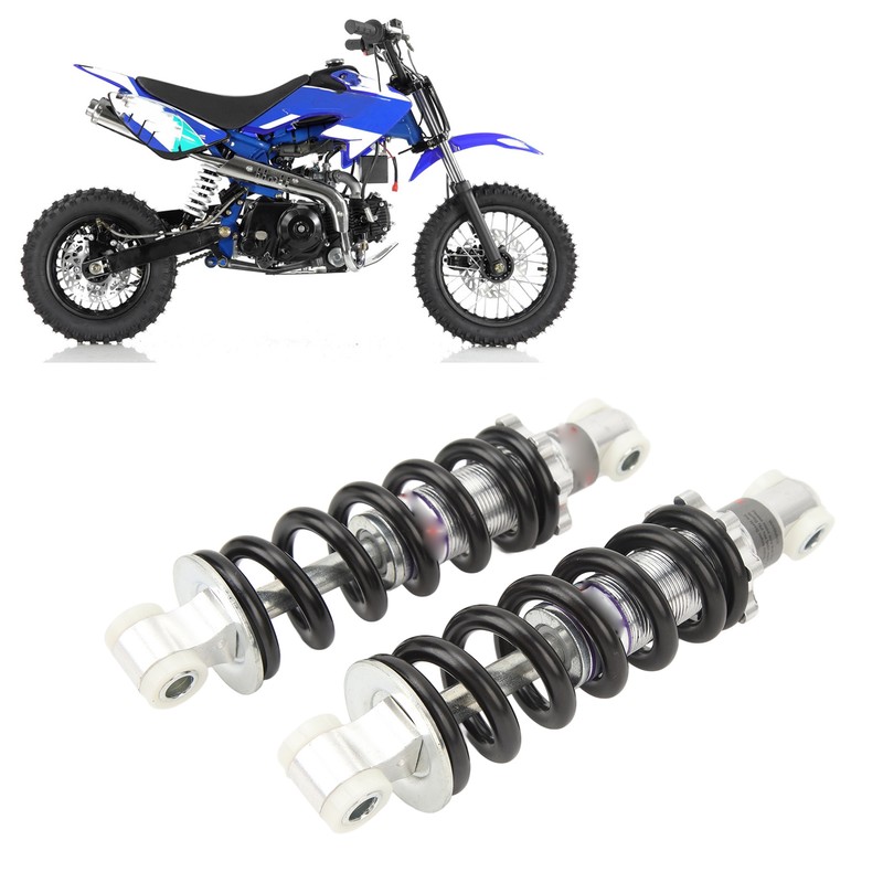 2PCS 170mm Rear Shock Absorber Adjustable Damping for Motorcycle ATV