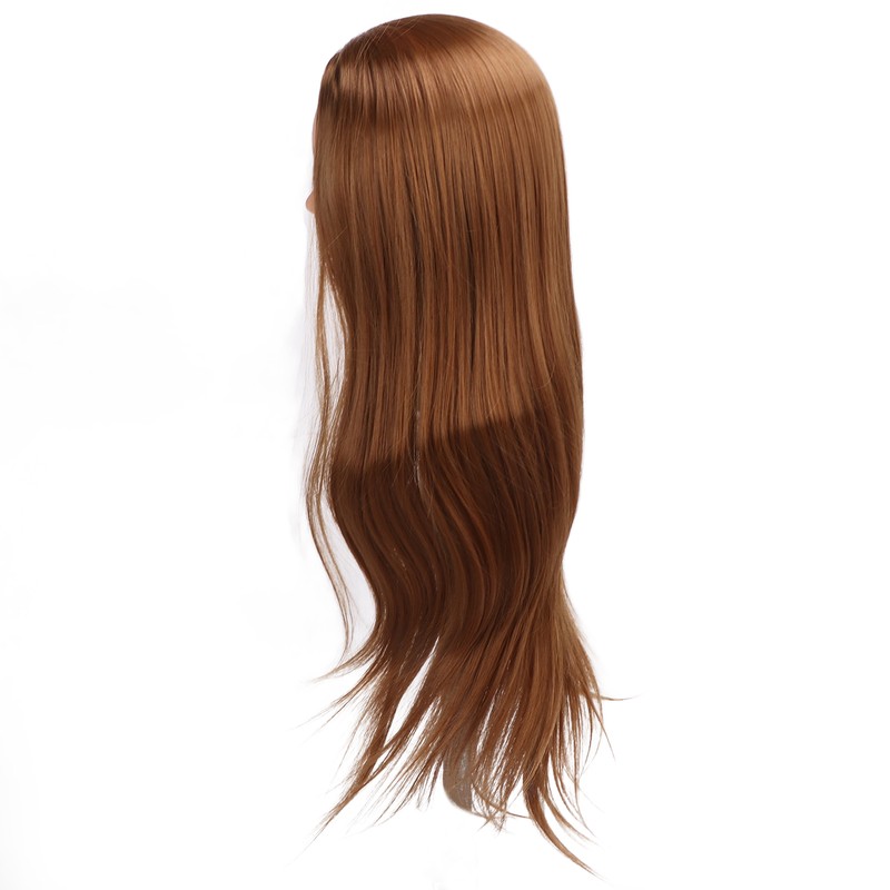 Hair Mannequin Head Hairdressing Styling Training Braiding Practice Doll Head