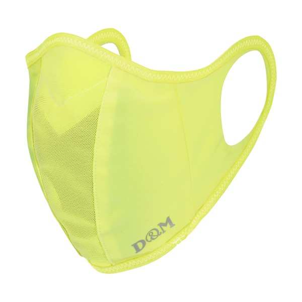 Runner Mask Neon Yellow M Adult Small 109509