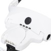 Rechargeable Headband Magnifier Hands Free Head Magnifying Glasses with 4