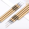 Nail art brushes, 6Pcs Nail Art Liner Brushes, Painting Art