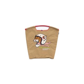 Ball & Chain Genuine Guarantee Helmet Tiger Tiger M Size Eco Bag Tote Bag 301049, beige, M