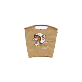 Ball & Chain Genuine Guarantee Helmet Tiger Tiger M Size Eco Bag Tote Bag 301049, beige, M