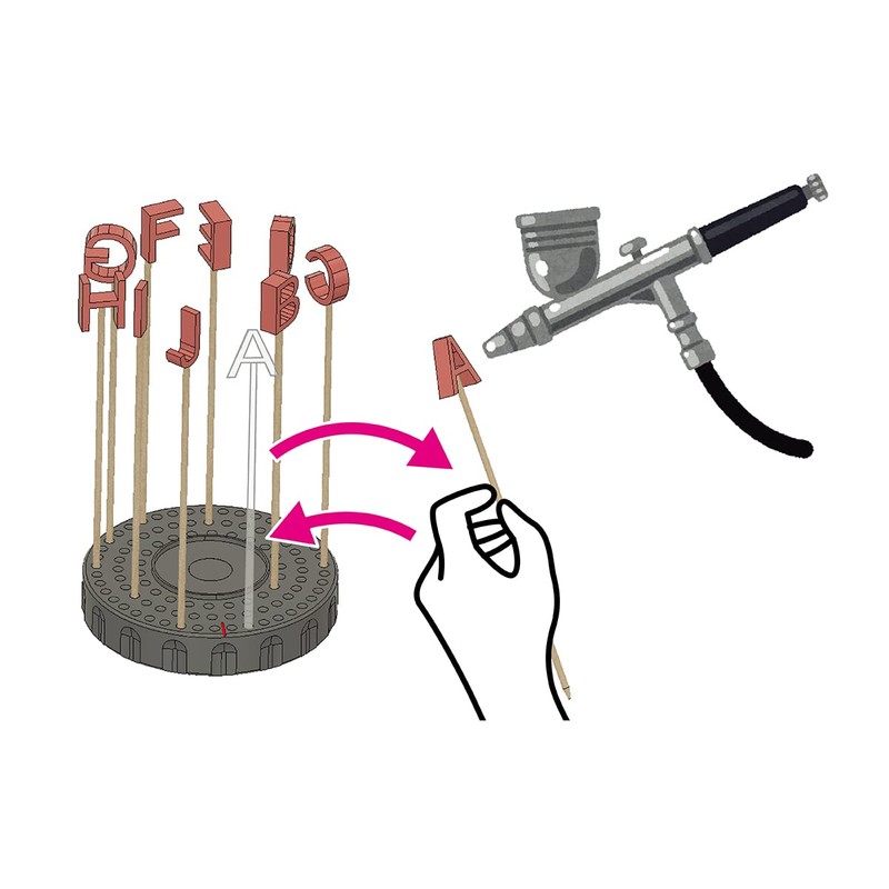 Plamokojo Paint Booth TURN in turn PMKJ017