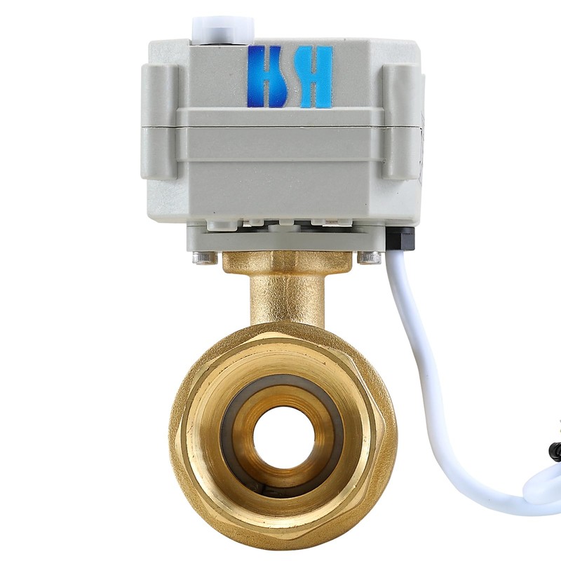 HSH-Flo 2 Way 1-1/4 inch 9-24VAC/DC 12VDC Normally Closed Brass