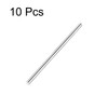 sourcing map 2mm x 50mm 304 Stainless Steel Solid Round