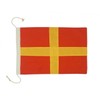 Hampton Nautical Letter R Nautical Cloth Alphabet Flag, Decor, Home