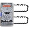 Opuladuo 2PC 8 Inch Pruning Saw Chain for HART HGCS011,