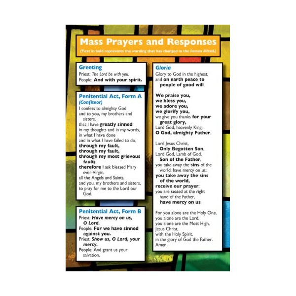 Pew Card: Revised Order of Mass (pack of 50)