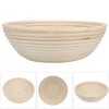 Banneton Brotform Bread Proofing Handwork Products Rattan Round Basket Set