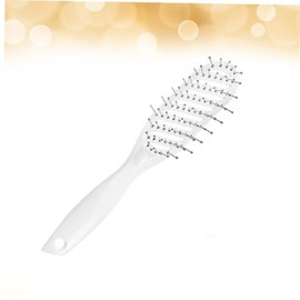 BIUDECO Curly Hair Brush Curl Comb Women's Massage Hair Comb Curved Shape Styling Tool for Ladies