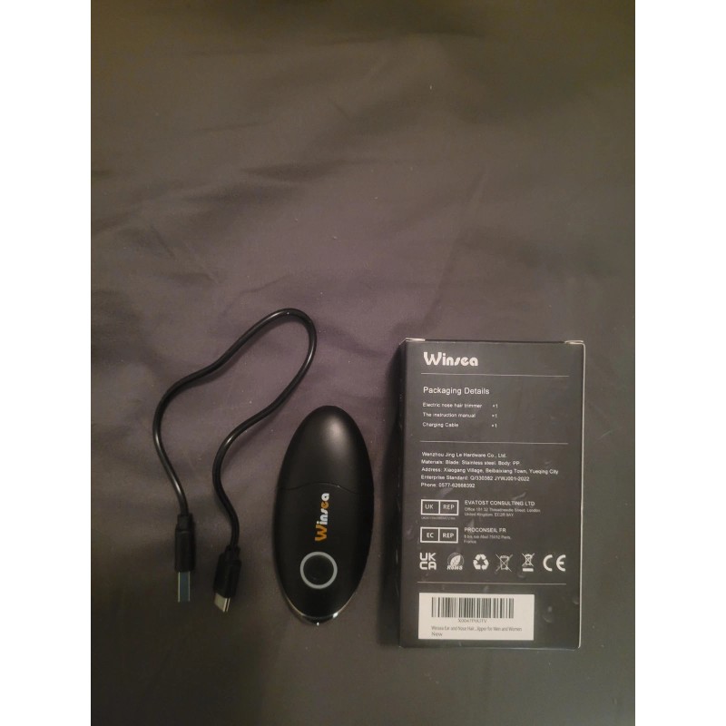 Winsea Nose Hair Trimmer Rechargeable Lightweight NEW