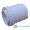 25mm PVC Male Conduit Adaptor White– Pack of 10