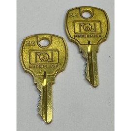 2-Keys for Vintage Rowe/AMI Jukebox SafeCo Brands (C33A Rowe/AMI)