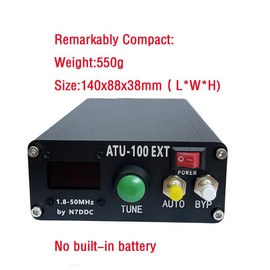 Automatic Antenna Tuner ATU-100 1.8-50 MHz 100 W Shortwave with Metal Housing Assembled
