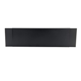 HY-C Smoke Guard for 28.5 to 48-Inch by 8-Inch Fireplaces, Black Powder Coat