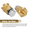 2PCS Brass Battery Terminal Posts, M8 Battery Terminal Connector, Auto
