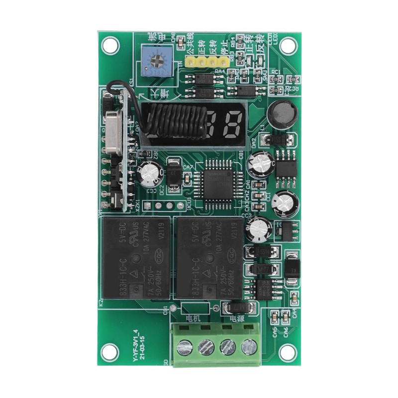 DC Motor Wireless Remote Control Module Set Clockwise Counterclockwise Rotation