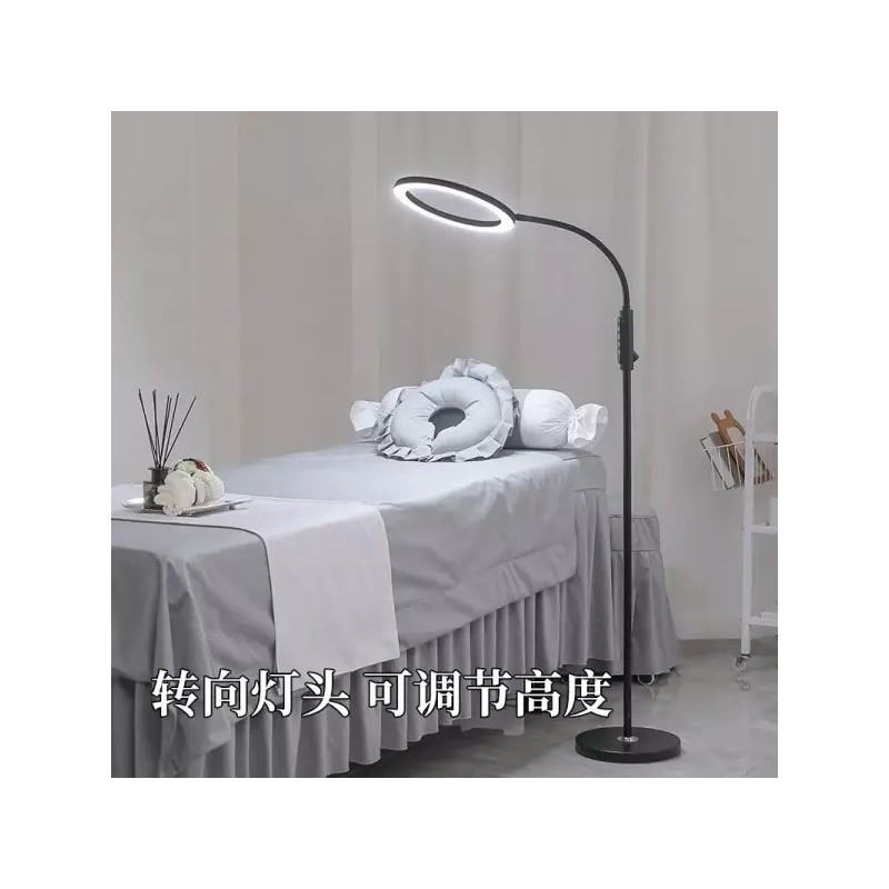 LED 스탠드 조명 링라이트 반영구조명 [NationalAAAEyeProtection24W화이트+터치디밍및색상혼] LED Stand Light Ring