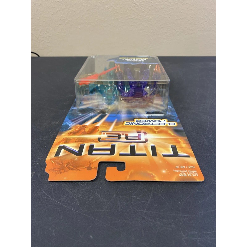 HASBRO TITAN A.E. INFERNO BATTLE DREJ WITH PULSATING BATTLE LIGHT