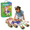 Peaceable Kingdom Shimmery Pony Floor Puzzle
