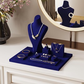 VaryFloral 11.8"x118" Navy Blue Velvet Fabric Felt for Dresser Jewelry Boxes Soft Self Adhesive Velvet Drawer Liner Roll Prepested Royal Blue Velvet Wallpaper Fabric Contact Paper for Shelf DIY Crafts