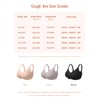 gagli Women's Seamless Bras Plus-Size Wireless Bra Push Up Bralettes