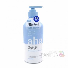 Funny Derma&More Dandruff Care Shampoo 600ml for Itchy, Flaky Scalp Dandruff Removal