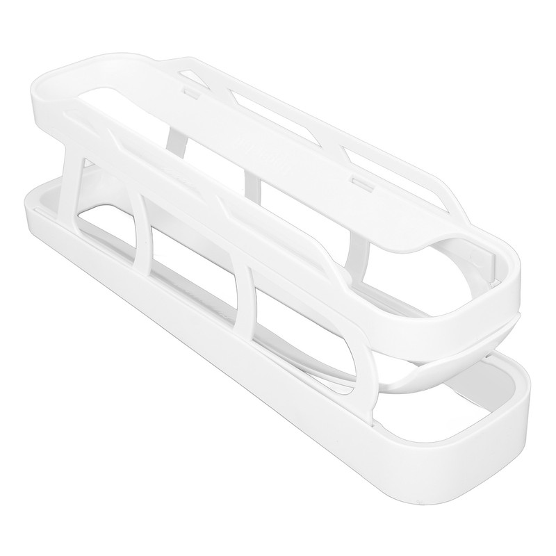 Rolling Egg Dispenser 2 Tier Space Saving Automatic Roll Down