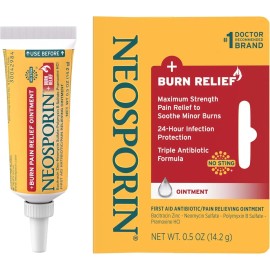Neosporin Burn Relief Alivia Dolor De Quemaduras Ungüento