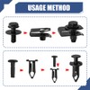 Lyxheth 35PCS Engine Under Cover Splash Shield Guard Body Bolts