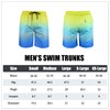 QRANSS Mens Swimming Trunks Size 32-34 Quick Dry 4 Way