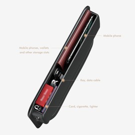 Car Console Organiser, Car Seat Spacer Filler Organiser, Multifunctional Car Seat Organiser, Car Console Side Storage Box