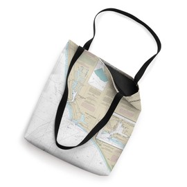 Nautical Chart - Channel Islands, CA Tote Bag