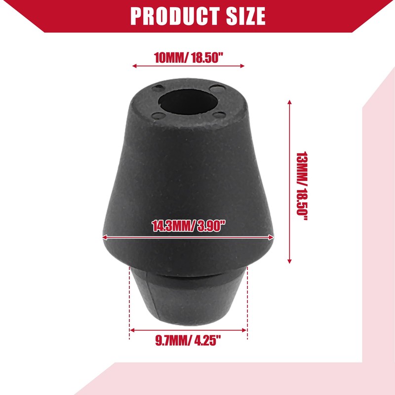 Hihaha Bonnet Stopper Shock Absorber Bushing for Infiniti Compatible with