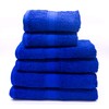 Lex's Linens Pack of 2 100% Combed Cotton Royal Blue