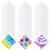 DEXLALA 36PCS White Bandana Bulk for Tie Dying Bulk Blank,