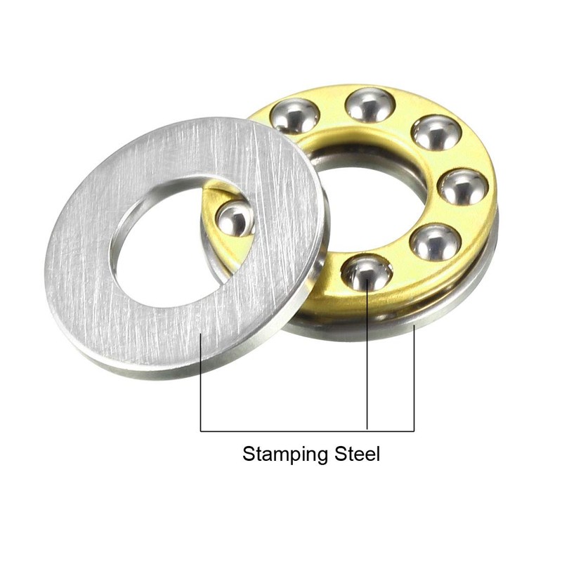 sourcing map F8-16M Thrust Ball Bearings 8mm x 16mm x