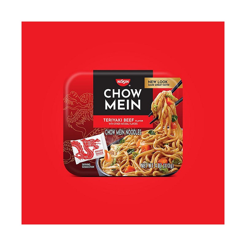 Nissin Chow Mein Club Pack, 4 oz., 8 pk.