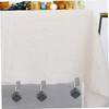CIYODO 4 pcs Heavy Duty Tablecloth Weights Pendants with Clips