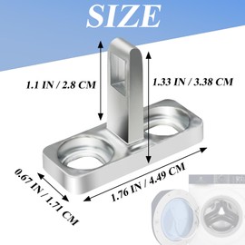 5304505088 Washer Door Latch for Electrolux Frigidaire Washer Door Latch Washer Door Strike Replacement AP6031188 4452319 PS11766033 EFLW317TIW0 EFLW417SIW0 EFLS517SIW0 EFLS617SIW0