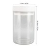 1100ml Electric Coffee Canister Glass Vacuum Sealer Jar Lasting Freshness